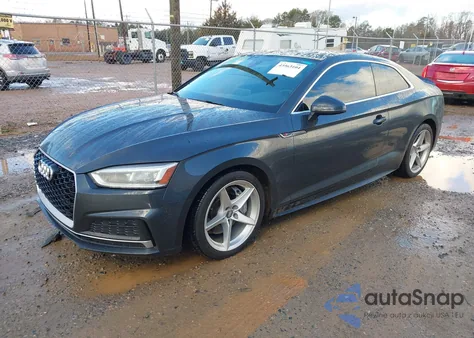 2019 Audi A5 45 Premium from USA, damaged, VIN WAUTNAF56KA007651